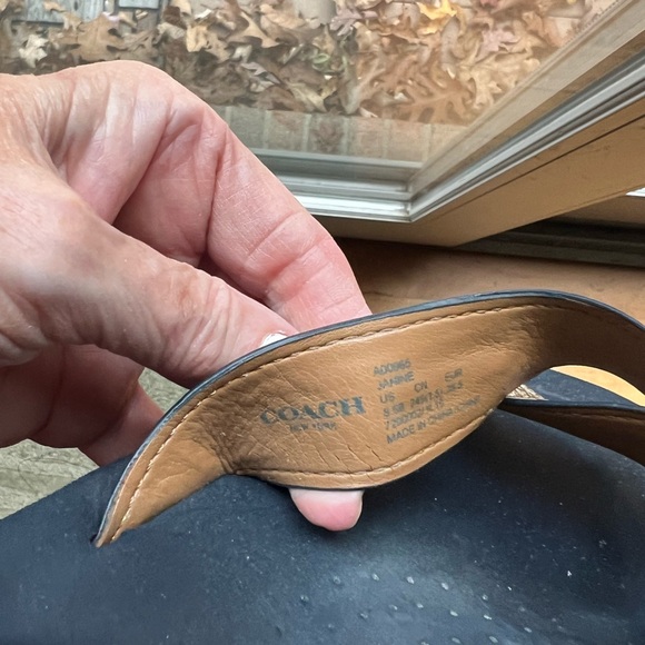 Coach flipflops - Picture 2 of 3